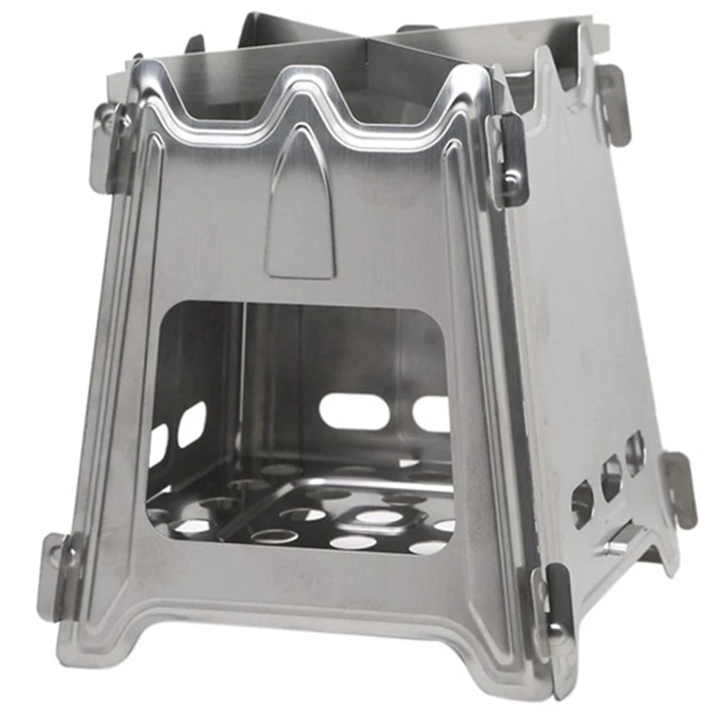 1 PCS Stainless Steel Backpacking Stove Portable Folding Wood Burning Stove Picnic BBQ Camp Hiking
1 PCS Stainless Steel Backpacking Stove Portable Folding Wood Burning Stove Picnic BBQ Camp Hiking
