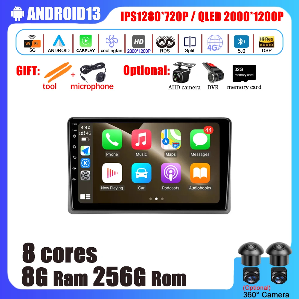 Android 13.0 For Toyota Land Cruiser 10 J100 100 1998 - 2007 Car Accessories Radio Multimedia Video Player Navigation stereo GPS
Android 13.0 For Toyota Land Cruiser 10 J100 100 1998 - 2007 Car Accessories Radio Multimedia Video Player Navigation stereo GPS