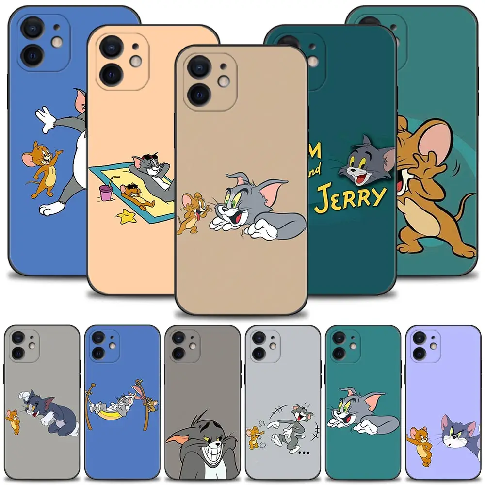 Phone Case For iphone 14 13 12 11 Pro Max 13 12 Mini XS XR XS Max X 6 6S 7 8 Plus Silicon Cover Cartoon Tom and Jerry Cat Mouse
Phone Case For iphone 14 13 12 11 Pro Max 13 12 Mini XS XR XS Max X 6 6S 7 8 Plus Silicon Cover Cartoon Tom and Jerry Cat Mouse