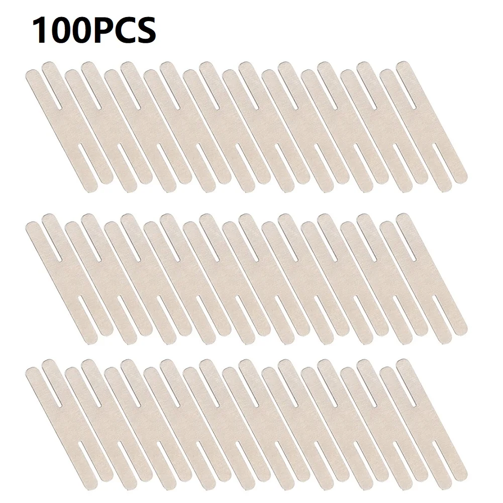 100pcs Nickel Plated Steel Strip Nickel Plate Strap Strip Sheets For Battery Spot Welding Machine Spot Welder Welder Equipment
100pcs Nickel Plated Steel Strip Nickel Plate Strap Strip Sheets For Battery Spot Welding Machine Spot Welder Welder Equipment