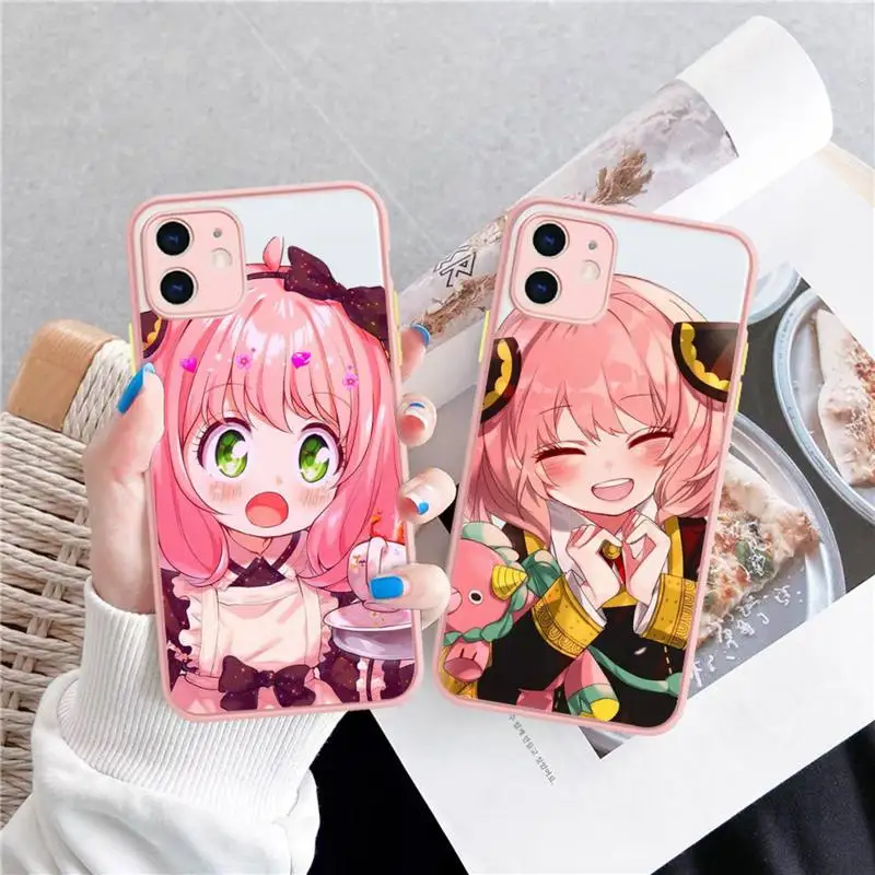 Anime Spy X Family Anya Phone Case for iPhone X XR XS 7 8 Plus 11 12 13 pro MAX 13mini Translucent Matte Case
Anime Spy X Family Anya Phone Case for iPhone X XR XS 7 8 Plus 11 12 13 pro MAX 13mini Translucent Matte Case