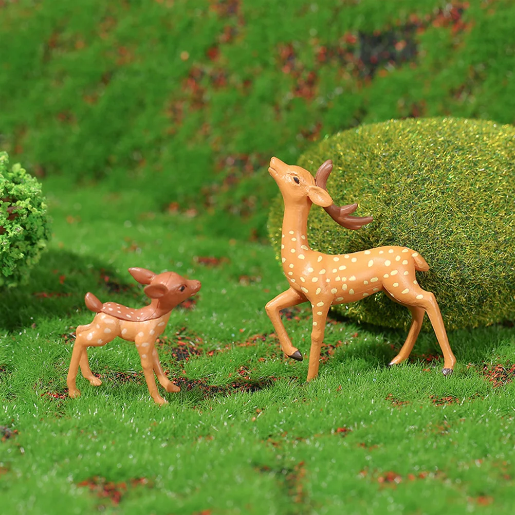 4 Pcs Miniture Decoration Small Deer Figurines Animal Statue Sculpture Garden Resin Decorations Outdoor Models
4 Pcs Miniture Decoration Small Deer Figurines Animal Statue Sculpture Garden Resin Decorations Outdoor Models