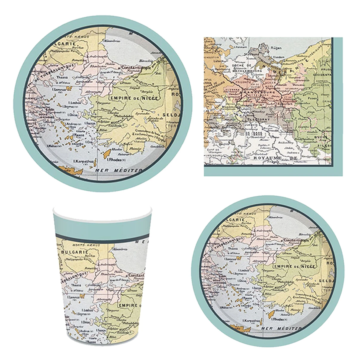 Disposable Tableware World Map Theme Travel Festival Paper Plate Cups Straw Retirement Party Decoration Birthday Supplies
Disposable Tableware World Map Theme Travel Festival Paper Plate Cups Straw Retirement Party Decoration Birthday Supplies