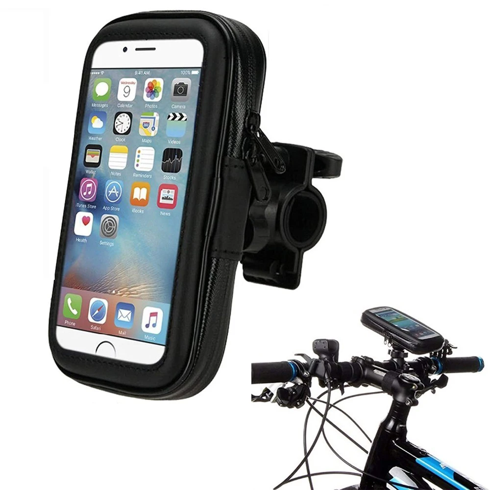 Bicycle Motorcycle Phone Holder Stand w/ Upgrade Waterproof Pouch Bag for iPhone 12 Pro Max Bike Handlebar Mount Suporte Celular
Bicycle Motorcycle Phone Holder Stand w/ Upgrade Waterproof Pouch Bag for iPhone 12 Pro Max Bike Handlebar Mount Suporte Celular