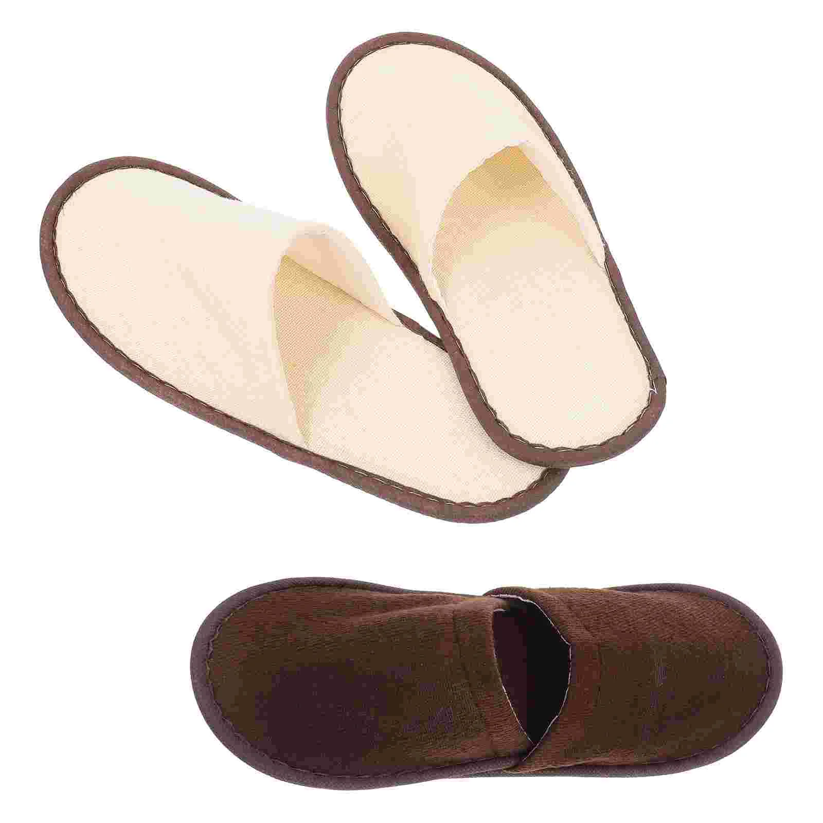 

Disposable Slippers Travel Universal Simple Cotton Linen Convenient Guests Supple One-off Women House