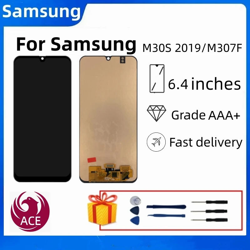 6.4 inch M30S 2019 LCD For Samsung Galaxy M30S M307 M307F LCD Display Touch Screen Digitizer Assembly Replacement
6.4 inch M30S 2019 LCD For Samsung Galaxy M30S M307 M307F LCD Display Touch Screen Digitizer Assembly Replacement