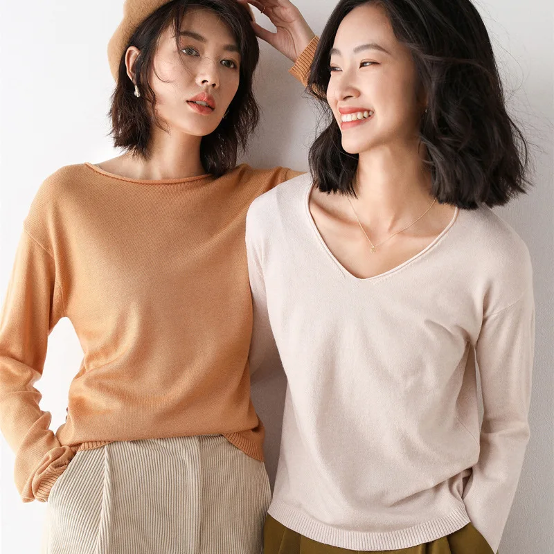 Woolen Premium Knitted Slim Roundneck Sweater Pullover for Woman 2022 Wool Jumper Knitwear Female Clothing Luxury 
Woolen Premium Knitted Slim Roundneck Sweater Pullover for Woman 2022 Wool Jumper Knitwear Female Clothing Luxury