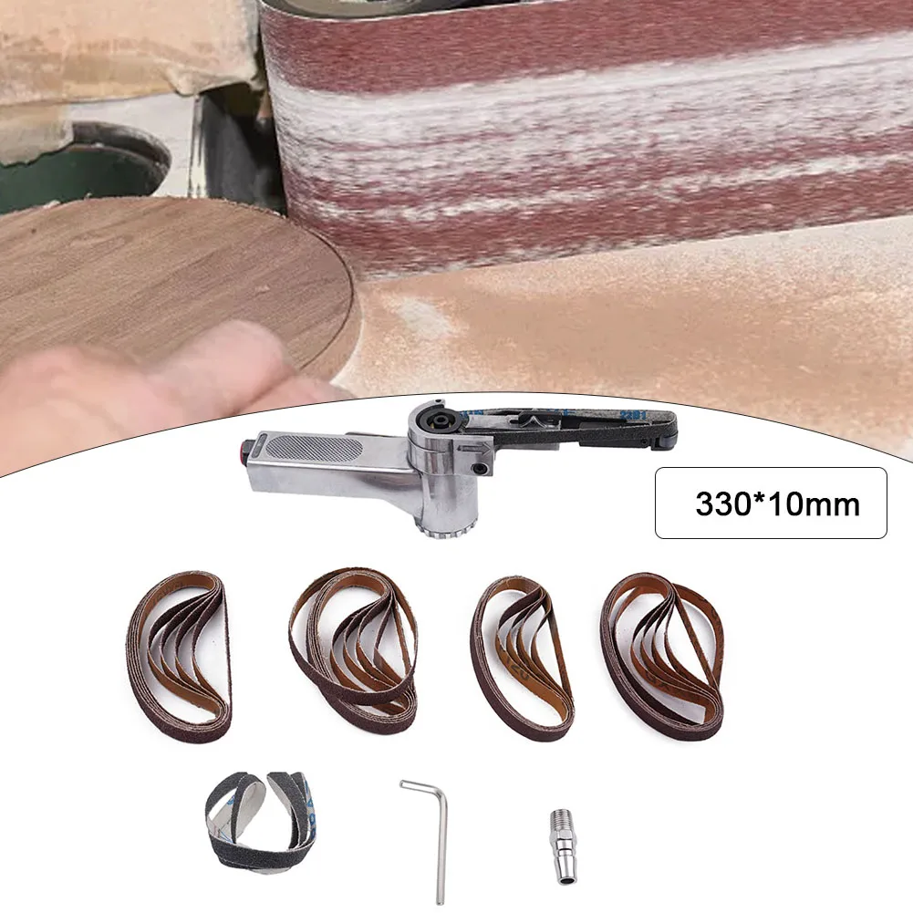 330 X 10mm Air Finger Sander Pneumatic Machine For Grinding Polishing Woodworking Grinding PowerTools + 25Belts
330 X 10mm Air Finger Sander Pneumatic Machine For Grinding Polishing Woodworking Grinding PowerTools + 25Belts