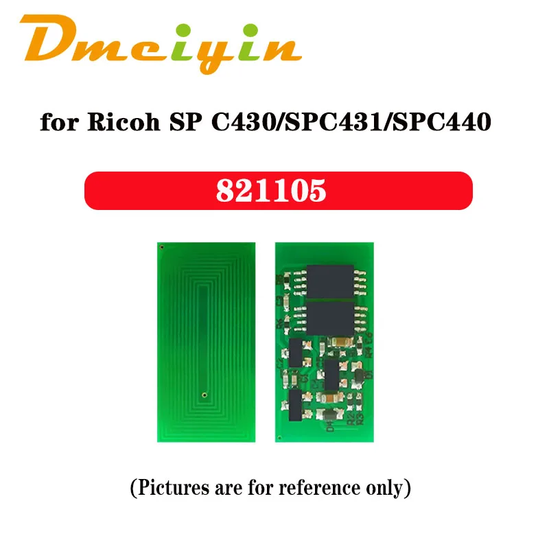 821105 821106 821107 821108 21K/24K BK/C/M/Y WW Тонер-чип для Ricoh SP C430/SPC431/SPC440