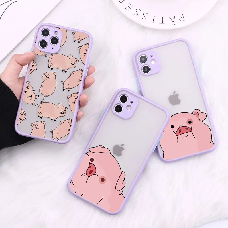 Cute Cartoon Transparent Phone Case For iPhone 13 12 11 Pro Max X XR XS Max 7 8 Plus Bumper Shockproof Matte Back Cover Coque
Cute Cartoon Transparent Phone Case For iPhone 13 12 11 Pro Max X XR XS Max 7 8 Plus Bumper Shockproof Matte Back Cover Coque