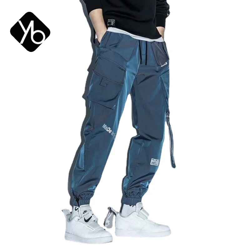 2023 Men's Cargo Pants Fashion Hip Hop Multi-pocket Trousers Trendy Streetwear Solid Sweatpants Pantalones Casual Hombre
2023 Men's Cargo Pants Fashion Hip Hop Multi-pocket Trousers Trendy Streetwear Solid Sweatpants Pantalones Casual Hombre