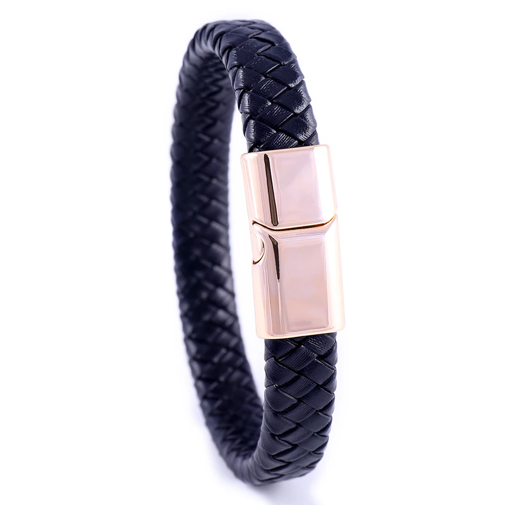 2023 New Fashion Braided Leather Bracelet Men Magnetic Buckle Bracelet Men's Wristband Punk Rock Jewelry Gift
2023 New Fashion Braided Leather Bracelet Men Magnetic Buckle Bracelet Men's Wristband Punk Rock Jewelry Gift