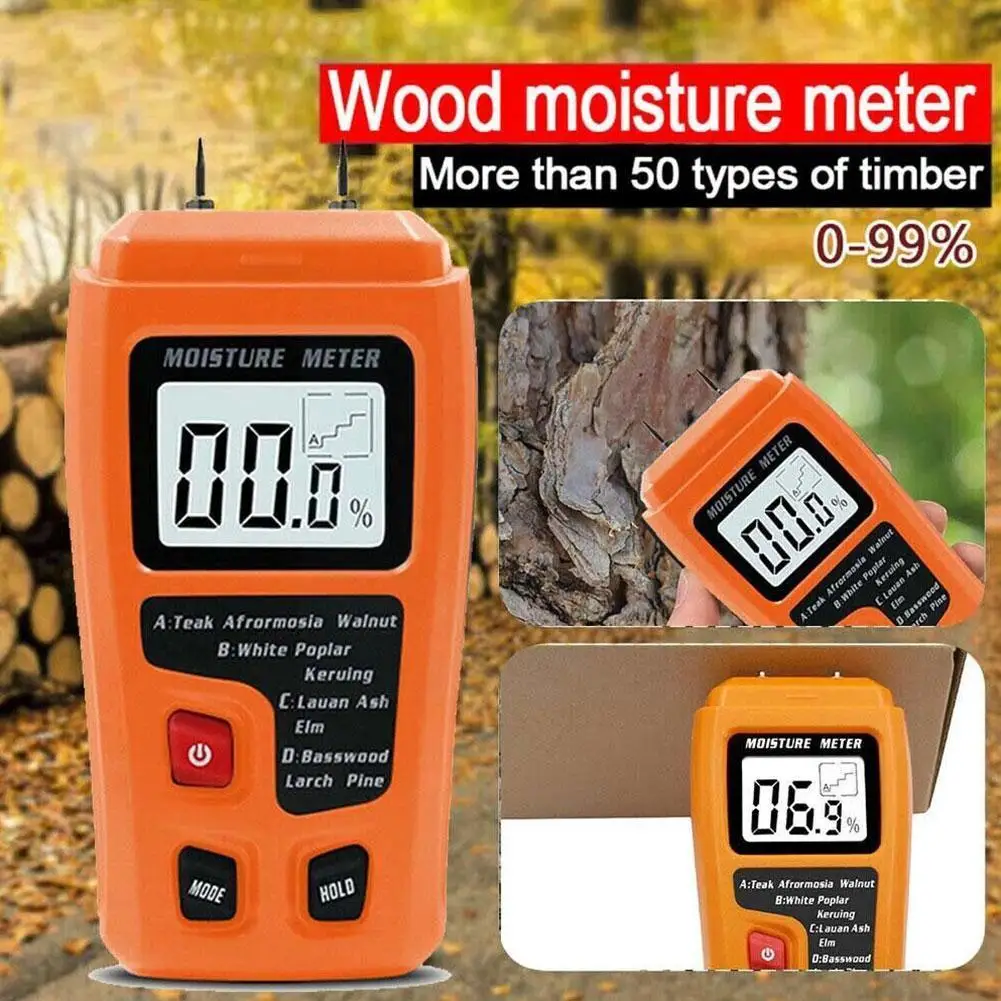 Lcd Display Moisture Tester Wood Moisture Meter Paper Humidity Tester Hygrometer Timber Damp Wall C7u9
Lcd Display Moisture Tester Wood Moisture Meter Paper Humidity Tester Hygrometer Timber Damp Wall C7u9
