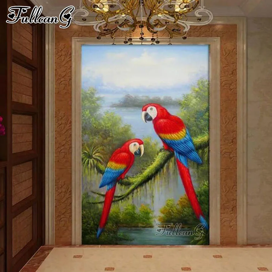 FULLCANG Diamond Painting Colorful Parrot 5D DIY Animals Birds Full Diamond Embroidery Cross Stitch Kits Home Decor Art FG1033
FULLCANG Diamond Painting Colorful Parrot 5D DIY Animals Birds Full Diamond Embroidery Cross Stitch Kits Home Decor Art FG1033