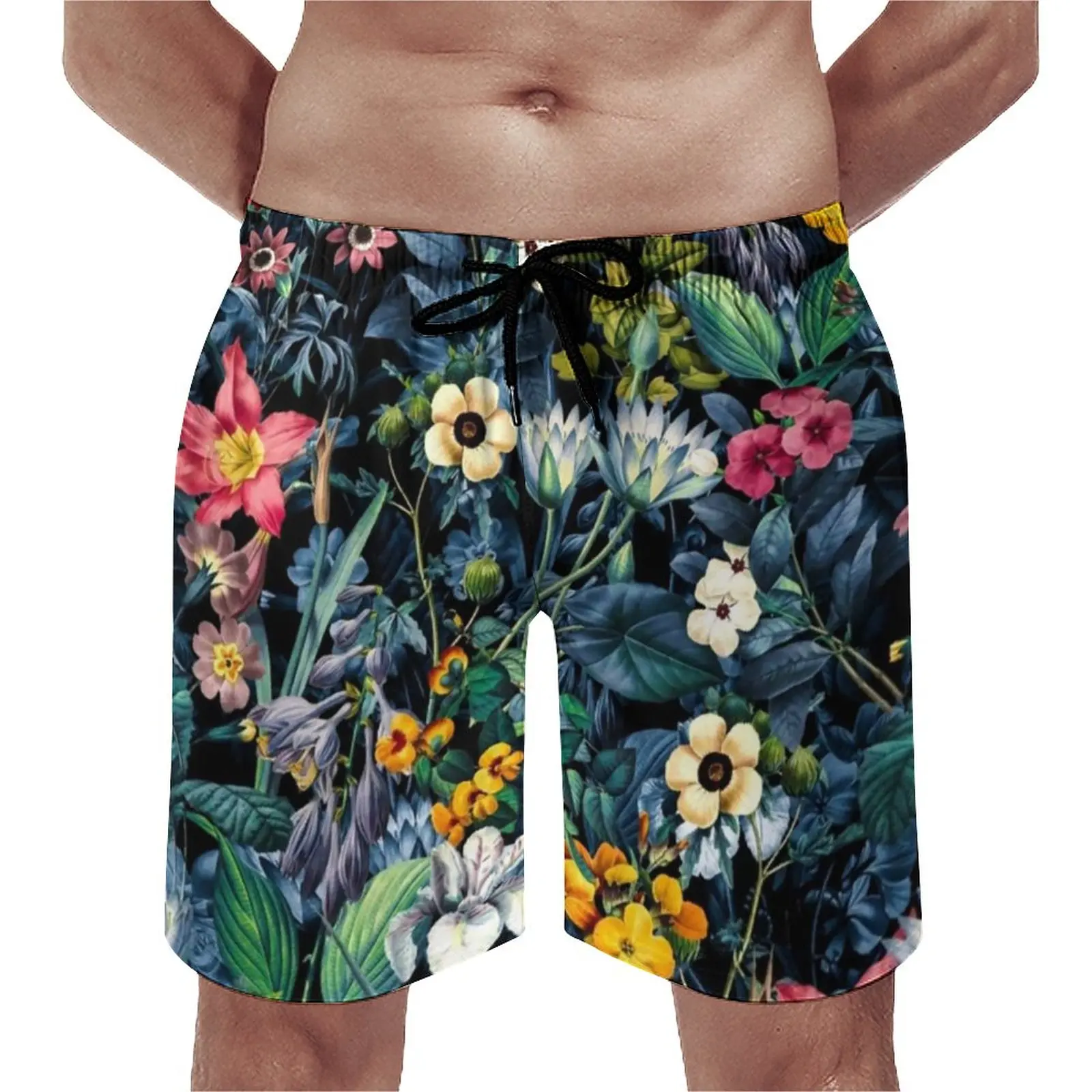 Пляжные шорты Jugnle Floal, повседневные пляжные трусы, экзотические садовые цветы, мужские быстросохнущие спортивные модные женские пляжные шорты 
Пляжные шорты Jugnle Floal, повседневные пляжные трусы, экзотические садовые цветы, мужские быстросохнущие спортивные модные женские пляжные шорты