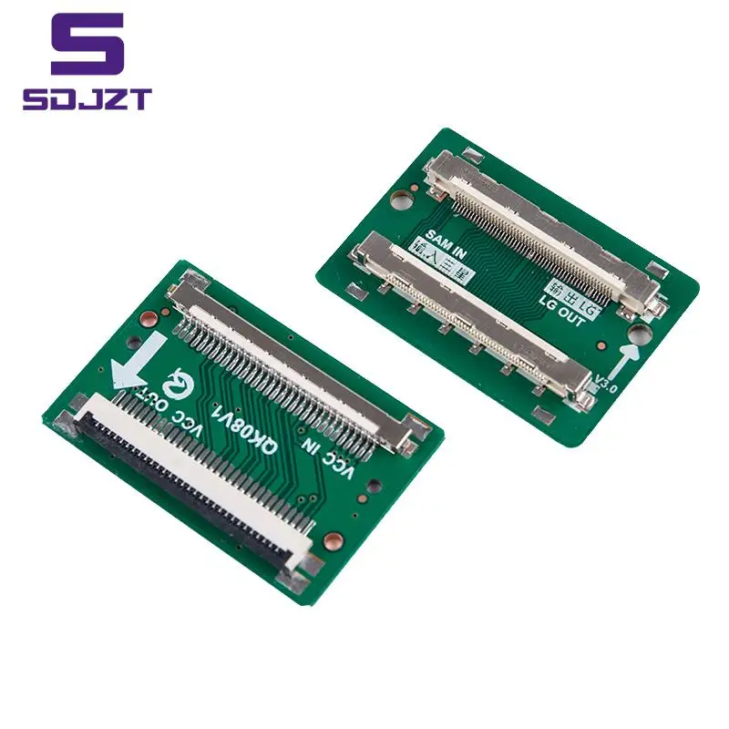 FHD LVDS LVDS 51pin SAM turn LG cable connector cable Adapter Board Left and right replacement
FHD LVDS LVDS 51pin SAM turn LG cable connector cable Adapter Board Left and right replacement