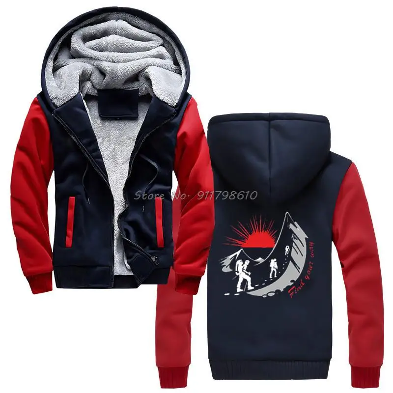 Mountain Mountain Climb Climbing Mountaineering hoodie Men Hooded Winter Keep Warm Sweatshirt Streetwear
Mountain Mountain Climb Climbing Mountaineering hoodie Men Hooded Winter Keep Warm Sweatshirt Streetwear