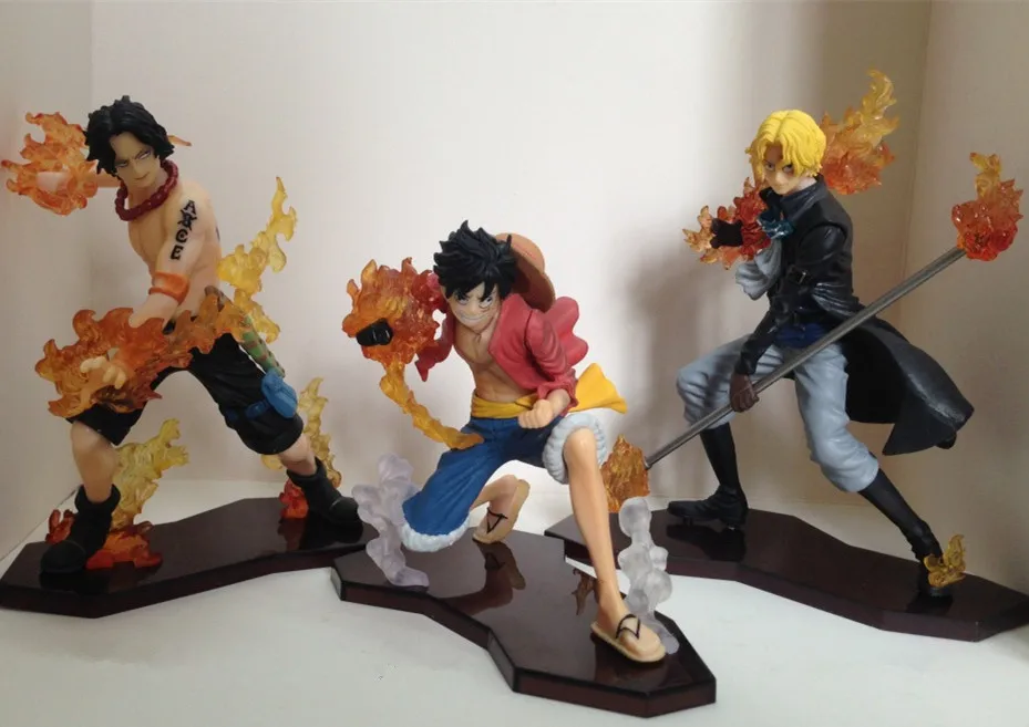 3PCS/SET One Piece SAnime Figurine Monkey D Luffy Ace Sabo Tre Fratelli Set PVC Action Figure ASL Collection Modello Giocattoli
3PCS/SET One Piece SAnime Figurine Monkey D Luffy Ace Sabo Tre Fratelli Set PVC Action Figure ASL Collection Modello Giocattoli
