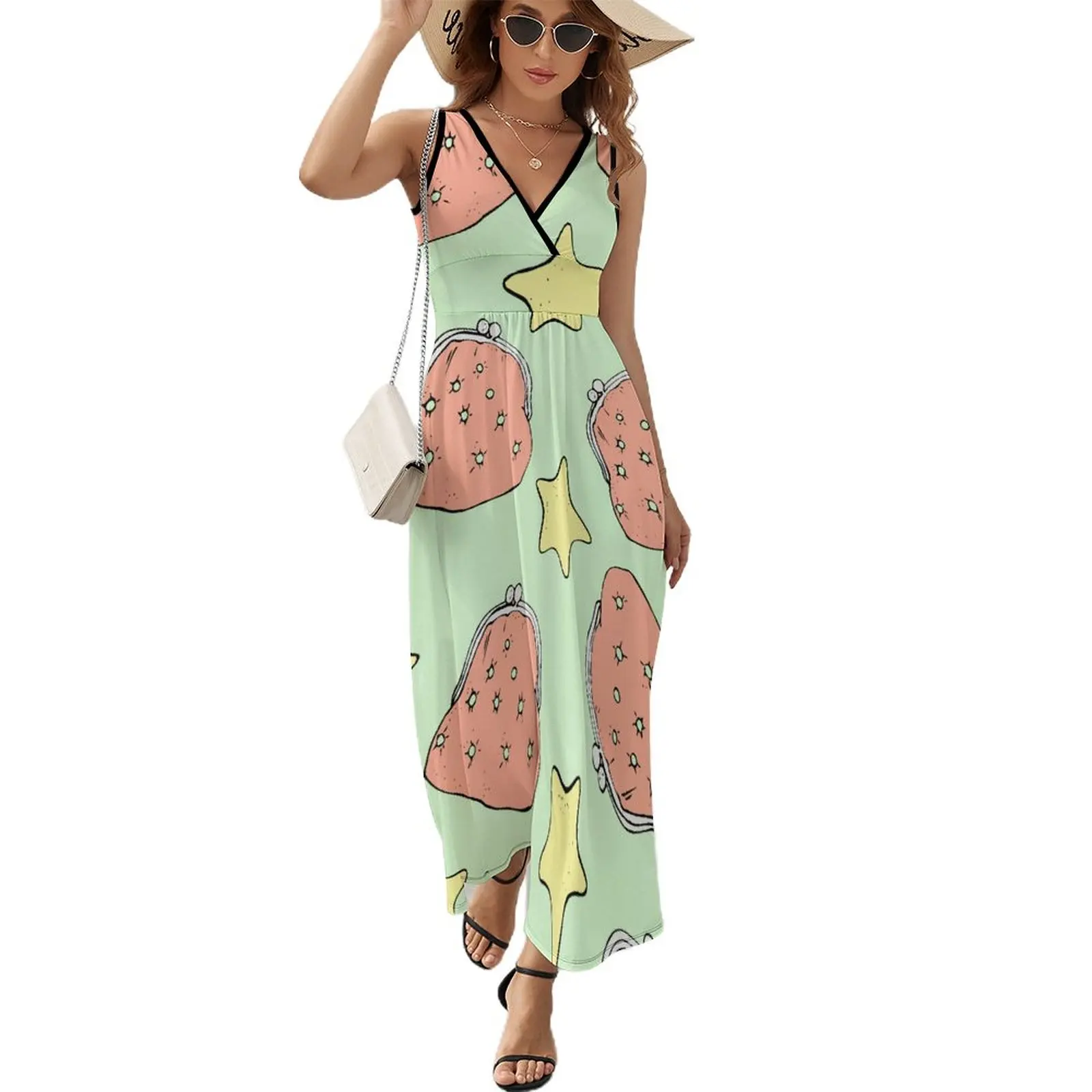Strawberry Star Dress Fruit Teen Bodycon Summer Tight Modern Pattern One-Piece Dress
Strawberry Star Dress Fruit Teen Bodycon Summer Tight Modern Pattern One-Piece Dress
