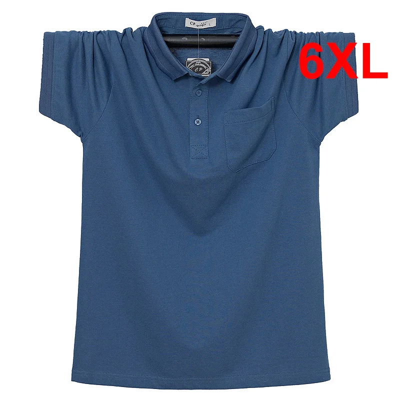 Mens Polo Shirt Big Size Men Summer Polo Shirts Short Sleeve Casual Fashion Solid Color Polo Plus Size 5XL 6XL Tops High Quality
Mens Polo Shirt Big Size Men Summer Polo Shirts Short Sleeve Casual Fashion Solid Color Polo Plus Size 5XL 6XL Tops High Quality