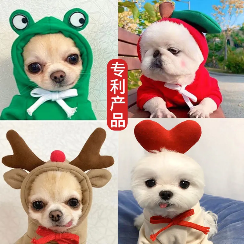 Fruit Transformation Clothes Dogs Cats Small and Medium-sized Dogs Autumn/Winter Sweater Fleece Pet Teddy Fight
Fruit Transformation Clothes Dogs Cats Small and Medium-sized Dogs Autumn/Winter Sweater Fleece Pet Teddy Fight