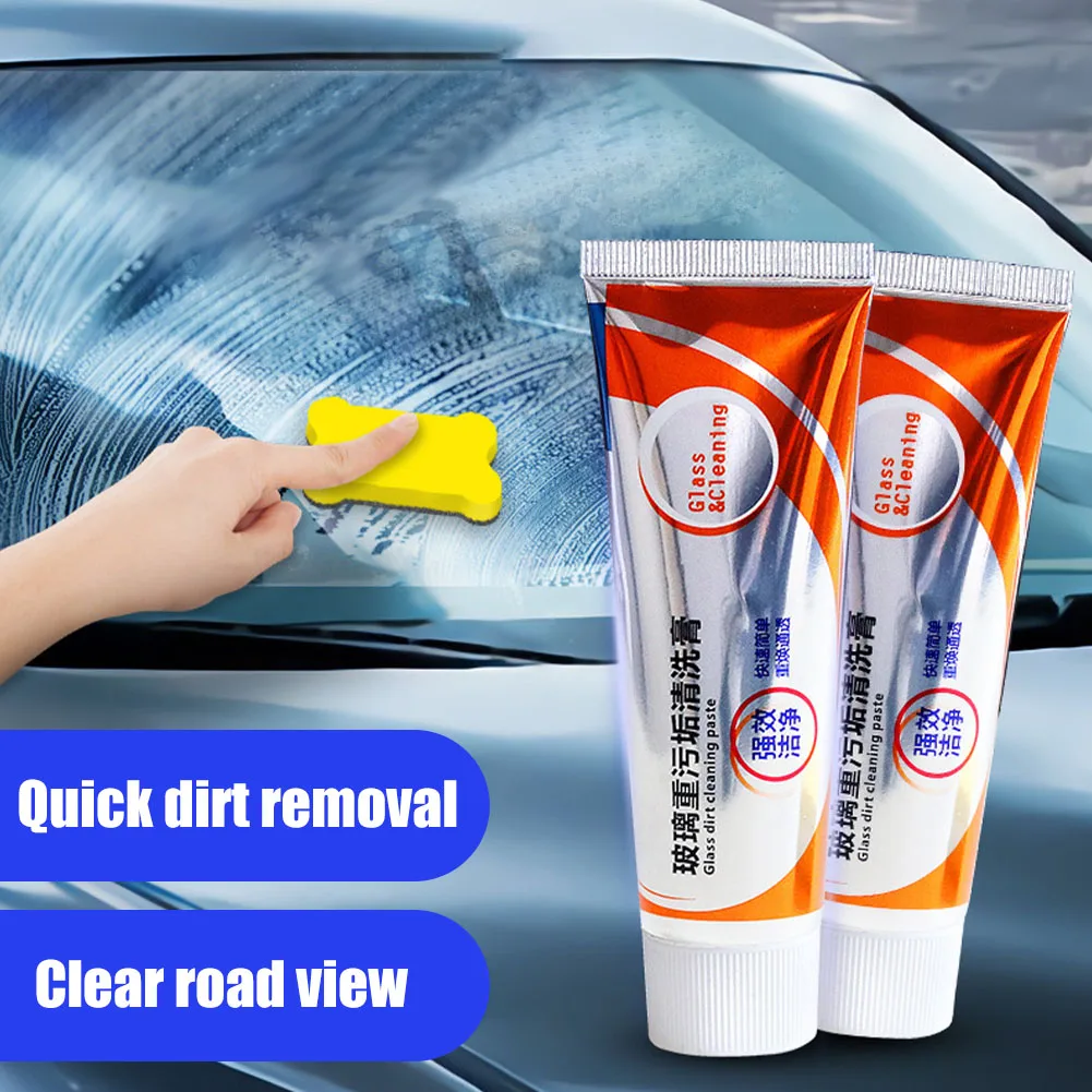 50g Auto Car Front Windshield Cleaning Paste Oil Film Remover Cleaner Automotive Glass Coating Agent Tools for Glass Universal
50g Auto Car Front Windshield Cleaning Paste Oil Film Remover Cleaner Automotive Glass Coating Agent Tools for Glass Universal