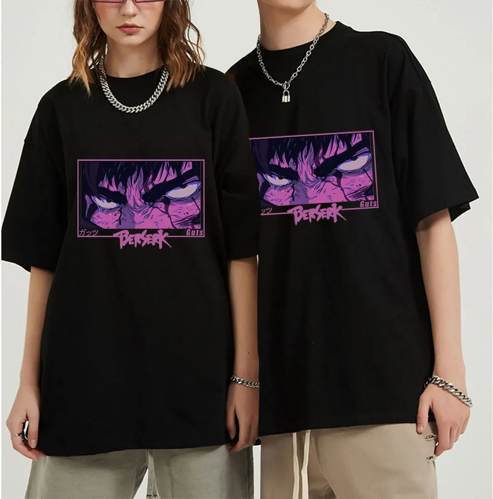 Berserk Guts T Shirt Men Women Cool Harajuku Anime Eyes Print Tee Shirt Summer Fashion Clothes Short Sleeve Oversized T Shirt
Berserk Guts T Shirt Men Women Cool Harajuku Anime Eyes Print Tee Shirt Summer Fashion Clothes Short Sleeve Oversized T Shirt
