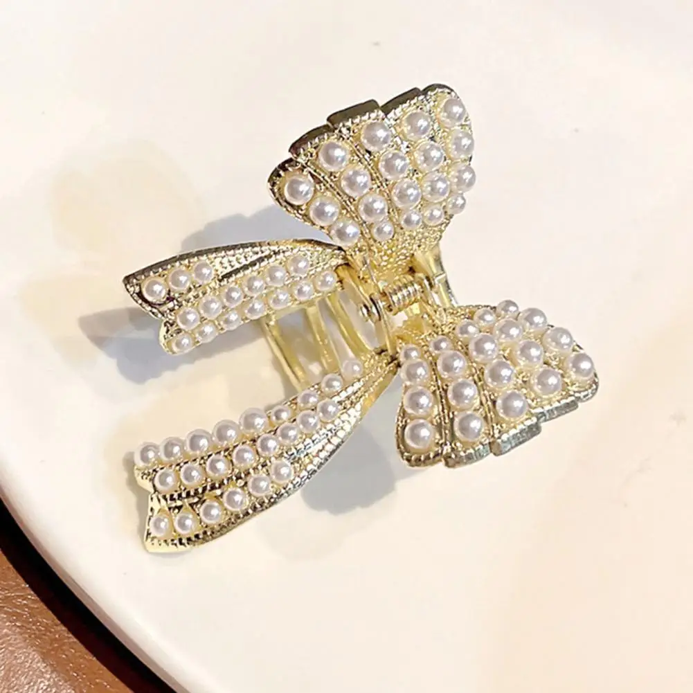 Hair Grip Popular Faux Pearls Rhinestones Hair Grip Butterfly Long Lasting Hair Claw
Hair Grip Popular Faux Pearls Rhinestones Hair Grip Butterfly Long Lasting Hair Claw
