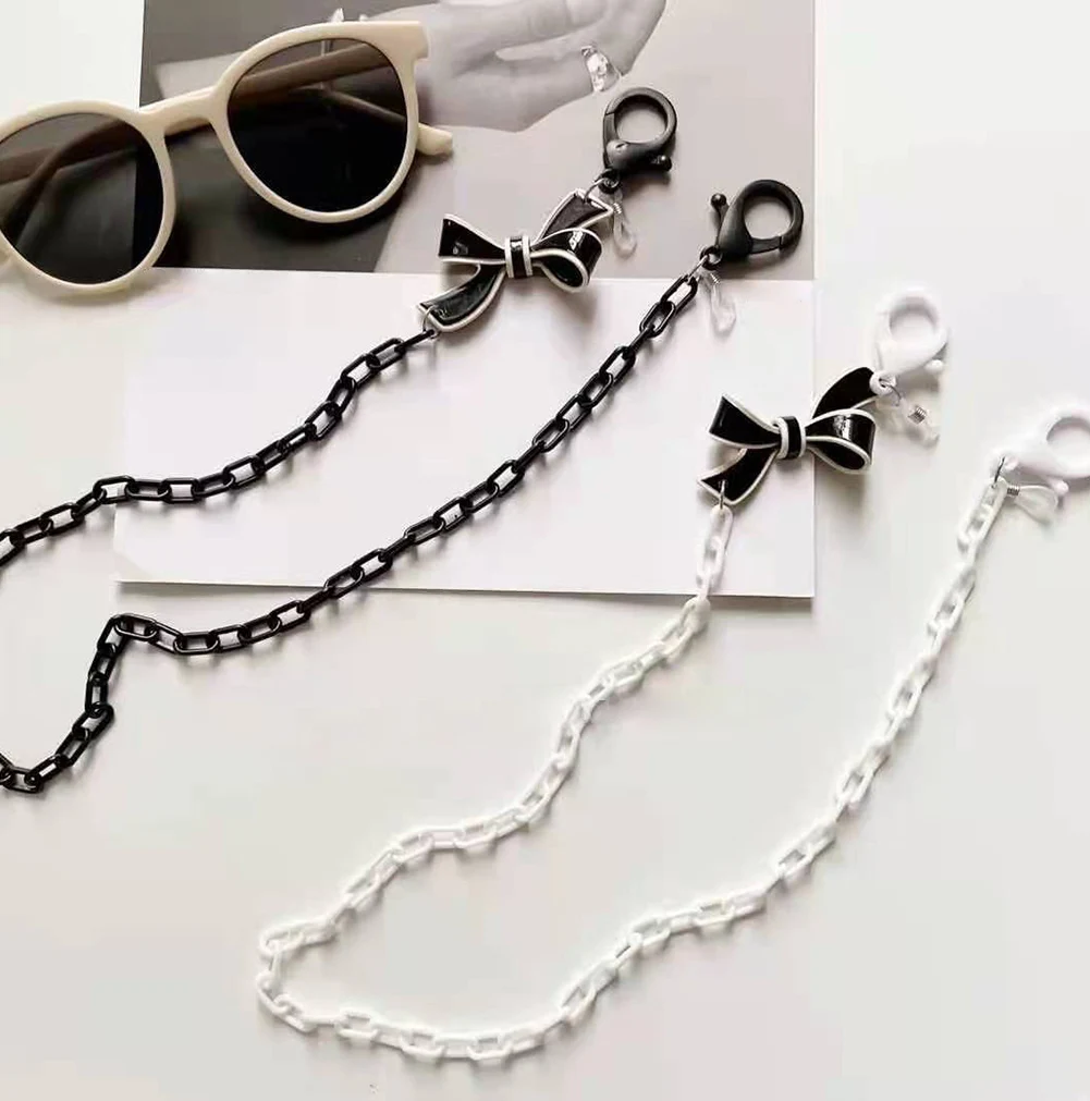 1Pcs Fashion Glasses Chain Anti-lost Mask Lanyard Lovely Bow-knot Charm Sunglasses Strap Holder Neck Cord Eyewear Jewelry Gift
1Pcs Fashion Glasses Chain Anti-lost Mask Lanyard Lovely Bow-knot Charm Sunglasses Strap Holder Neck Cord Eyewear Jewelry Gift