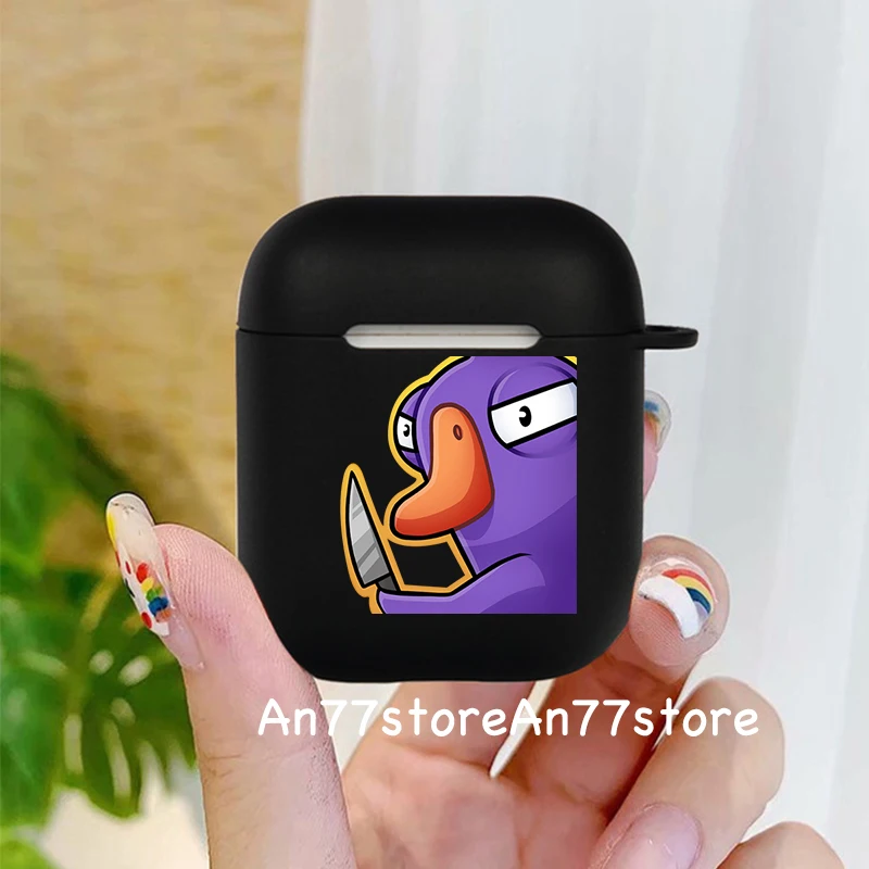 Fashion Cartoon Goose goose duck Game Case For Apple Airpods 3 2 1 Cases Bluetooth Earphone Cover for airpods Pro 2 Black Cover
Fashion Cartoon Goose goose duck Game Case For Apple Airpods 3 2 1 Cases Bluetooth Earphone Cover for airpods Pro 2 Black Cover