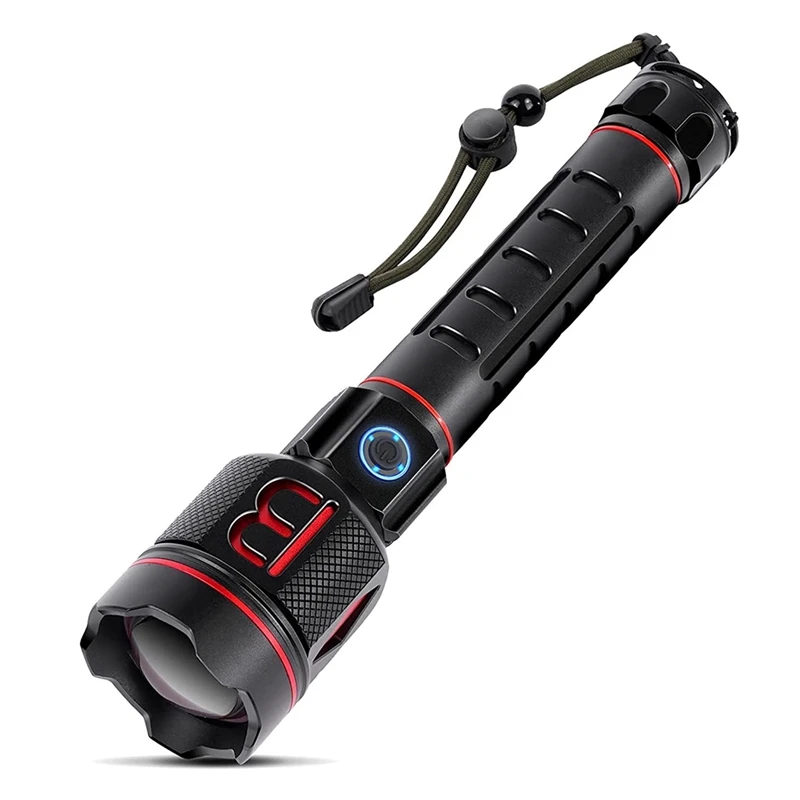 Rechargeable Flashlights High Lumens,20000 LMS XHP90.2 LED Flashlight, Super Bright Emergency Handheld Flash Lights
Rechargeable Flashlights High Lumens,20000 LMS XHP90.2 LED Flashlight, Super Bright Emergency Handheld Flash Lights