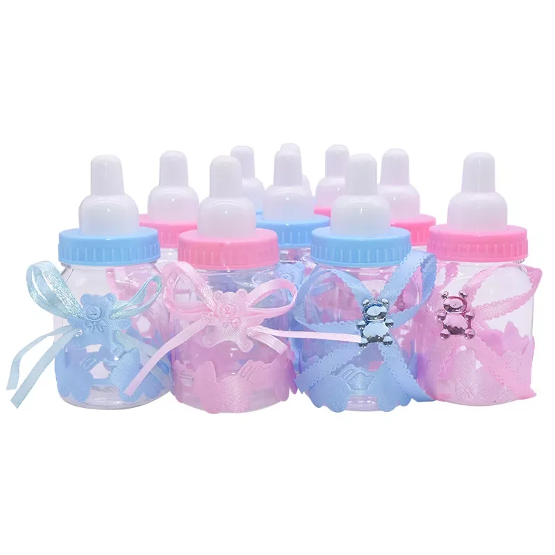 Mini Feeding Bottles Girl Boy Baby Shower Favor Boxes Package Christening Baptism Party Supplies Chocolate Candy Gift Bags
Mini Feeding Bottles Girl Boy Baby Shower Favor Boxes Package Christening Baptism Party Supplies Chocolate Candy Gift Bags