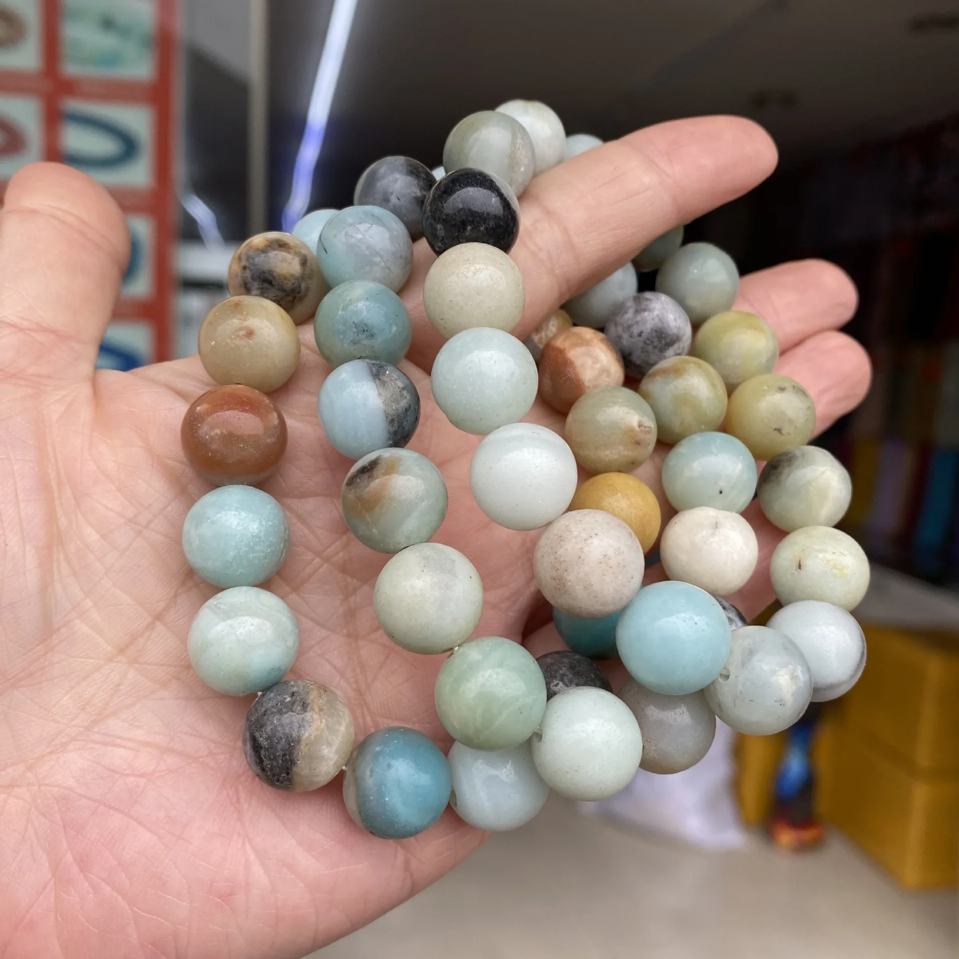Beaded Bracelet Natural Stone Charm Bracelet For Men Women Yoga Tianhe Stone Amazon Luck Bracelet Gift
Beaded Bracelet Natural Stone Charm Bracelet For Men Women Yoga Tianhe Stone Amazon Luck Bracelet Gift