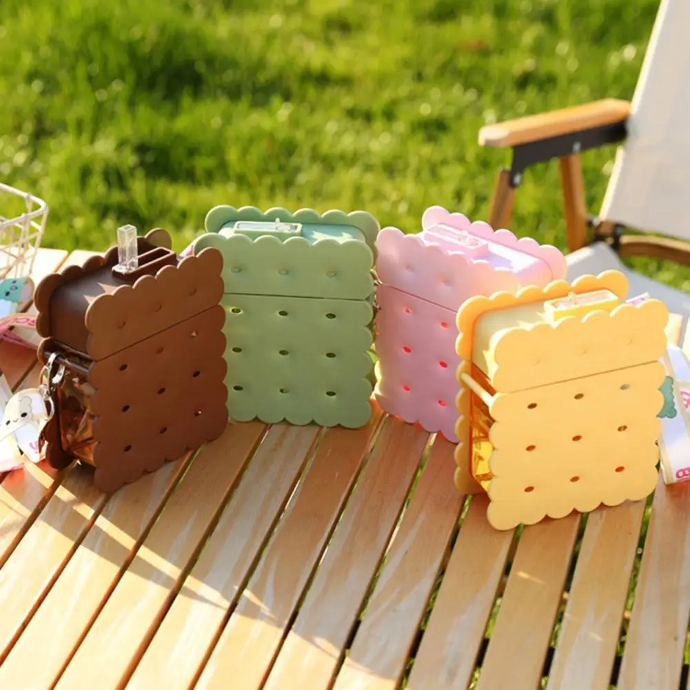 380ml New Summer Water Bottle Creative Biscuits Shape with Plastic Straw Portable Leakproof Sucker Square Kettle for Outdoor
380ml New Summer Water Bottle Creative Biscuits Shape with Plastic Straw Portable Leakproof Sucker Square Kettle for Outdoor