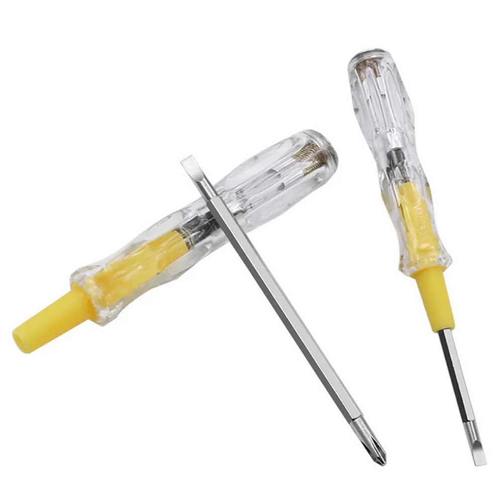 Electrical Testers Tester Pen LED Electric Test Multifunctional Test Pencil Slotted Screwdriver Tester Pen 100-500V 137mm
Electrical Testers Tester Pen LED Electric Test Multifunctional Test Pencil Slotted Screwdriver Tester Pen 100-500V 137mm