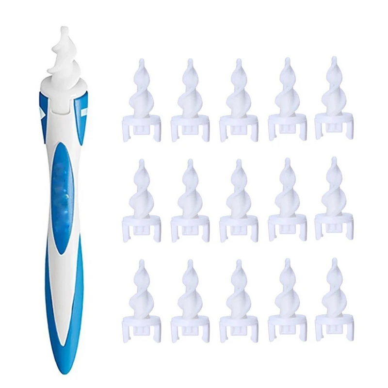 Silicone Ear Wax Remover Tool Ear Cleaner with Soft Silicone 16 Replacement Tips Simply To Grab and Extract Earwax Do Wholesale
Silicone Ear Wax Remover Tool Ear Cleaner with Soft Silicone 16 Replacement Tips Simply To Grab and Extract Earwax Do Wholesale