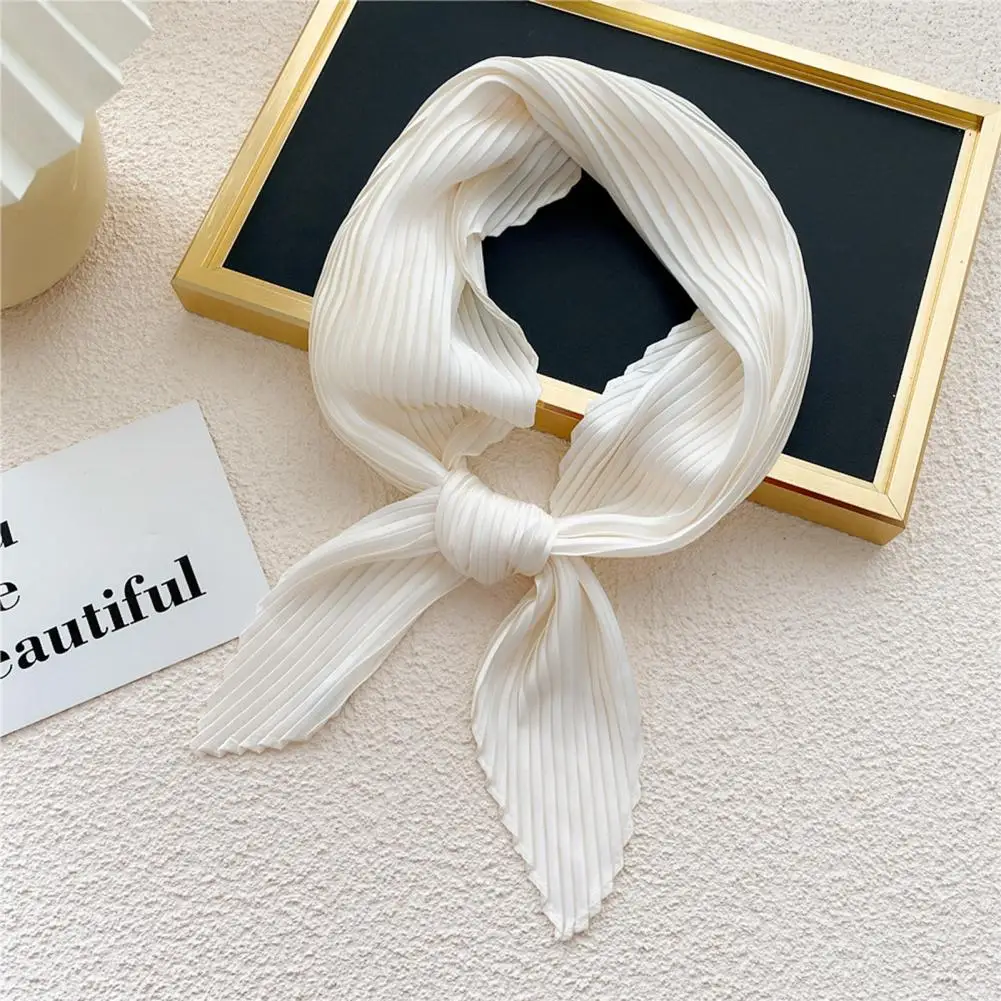 Stylish Office Lady Scarf Skin-touch Female Scarf Smooth Thin Silky Crinkled Scarf Decoration
Stylish Office Lady Scarf Skin-touch Female Scarf Smooth Thin Silky Crinkled Scarf Decoration