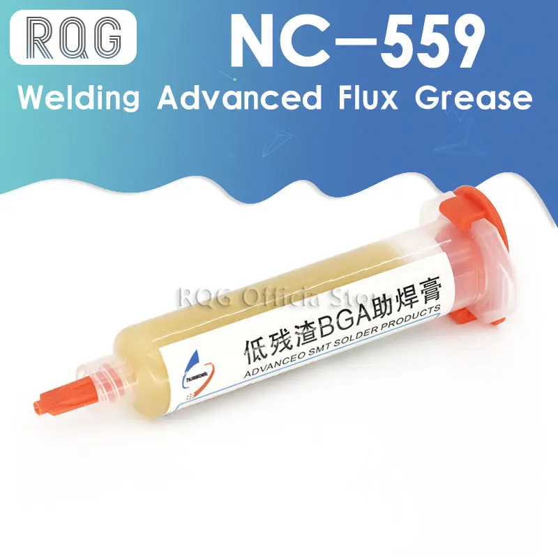 NC-559-ASM BGA PCB No-Clean Solder Paste Welding Advanced Oil Flux Grease 10cc Soldering Repair for DIY Electronic modules
NC-559-ASM BGA PCB No-Clean Solder Paste Welding Advanced Oil Flux Grease 10cc Soldering Repair for DIY Electronic modules