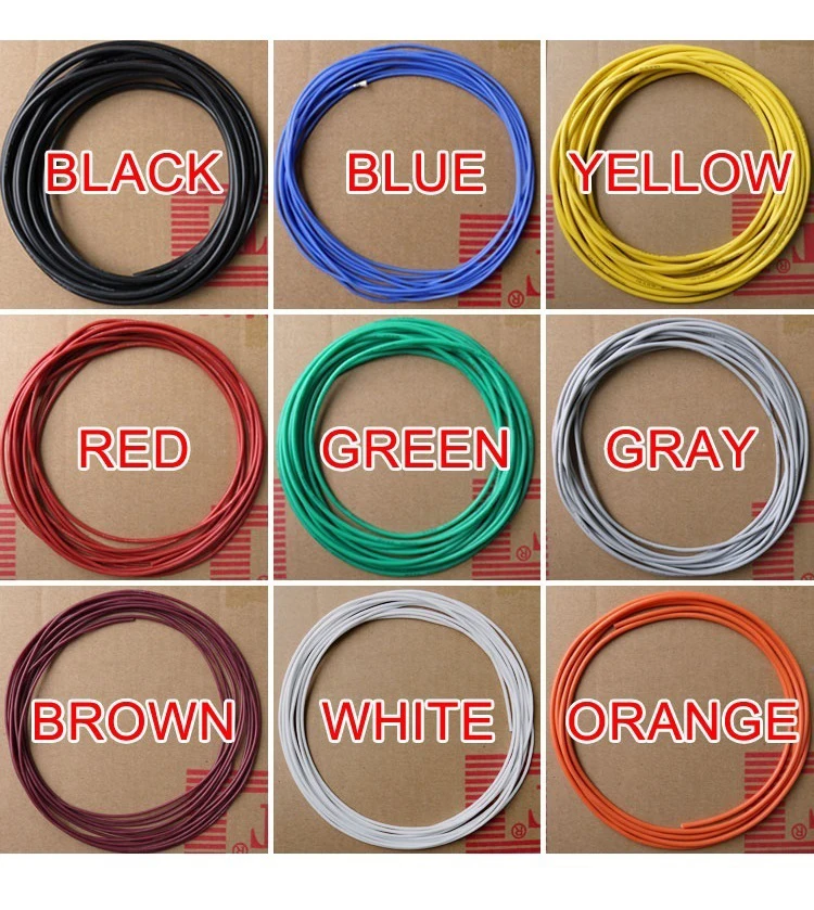 1M/5M Heat-resistant cable 30 28 26 24 22 20 18 16 15 14 13 12 10 AWG Ultra Soft Silicone Wire High Temperature Flexible Copper
1M/5M Heat-resistant cable 30 28 26 24 22 20 18 16 15 14 13 12 10 AWG Ultra Soft Silicone Wire High Temperature Flexible Copper