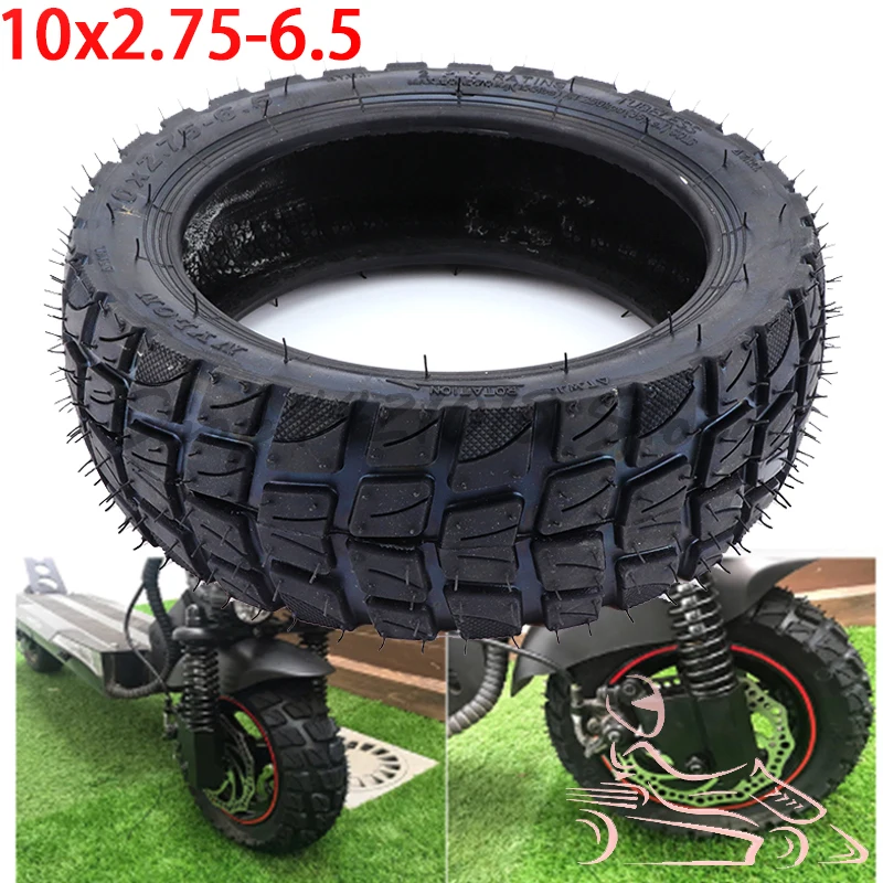 10x2.75-6.5 Tubeless Tyre 10 Inch Thickened Vacuum Tire for Electric Scooter Accessories 
10x2.75-6.5 Tubeless Tyre 10 Inch Thickened Vacuum Tire for Electric Scooter Accessories