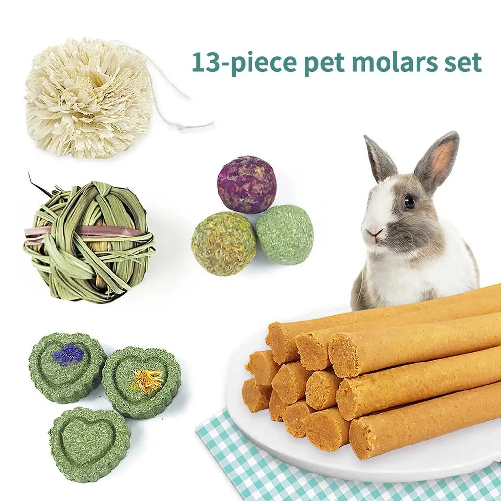 13pcs Bunny Chew Toys Set Natural Tree Branch Pet Snacks Pet Chewing Playing Toys for Rabbits Hamsters Parrots Chinchillas
13pcs Bunny Chew Toys Set Natural Tree Branch Pet Snacks Pet Chewing Playing Toys for Rabbits Hamsters Parrots Chinchillas