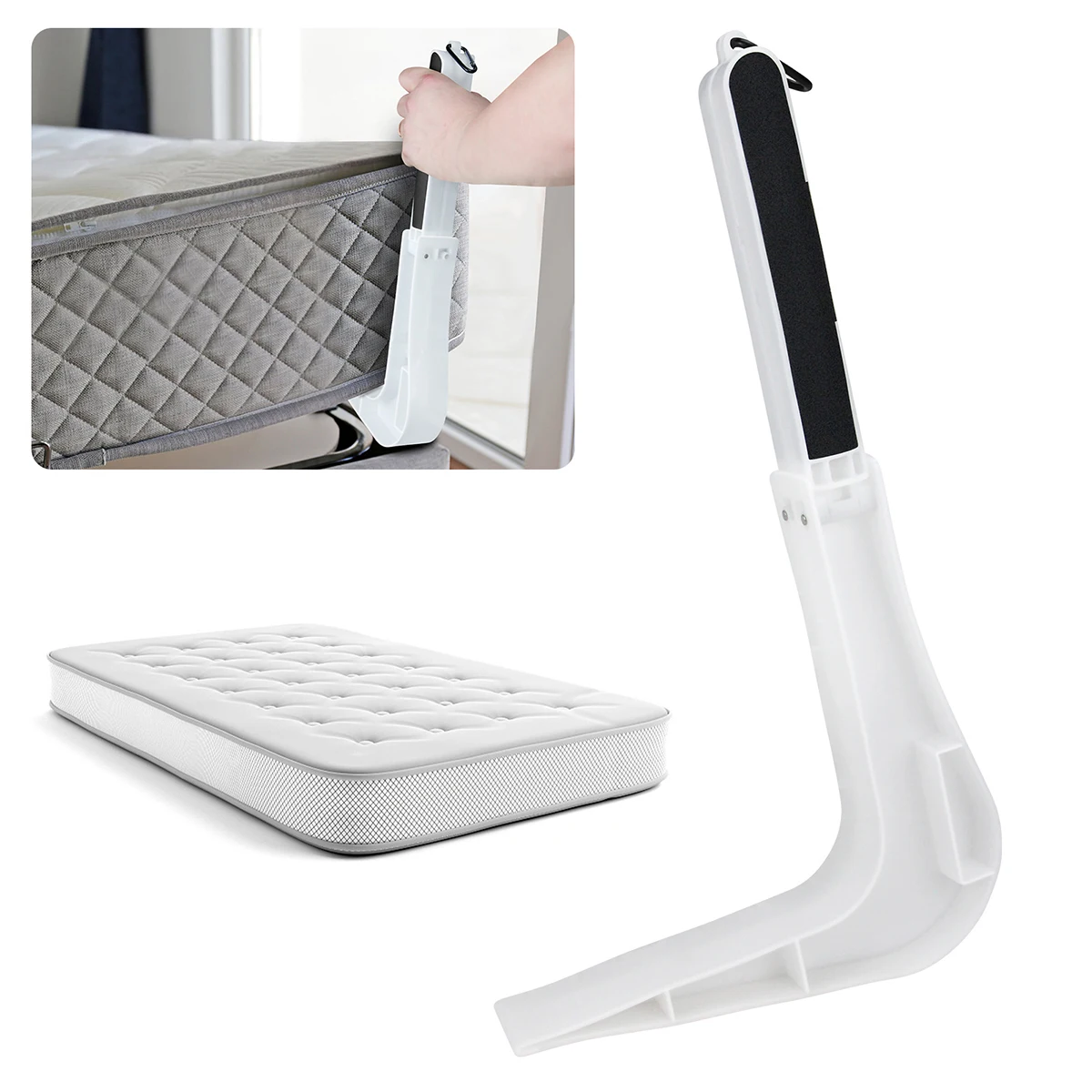 Mattress Lifter Ergonomic Mattress Wedge Elevator Bed Making Mattress Mattress Lift Tool Alleviate Back Pain Bed Moving Help
Mattress Lifter Ergonomic Mattress Wedge Elevator Bed Making Mattress Mattress Lift Tool Alleviate Back Pain Bed Moving Help