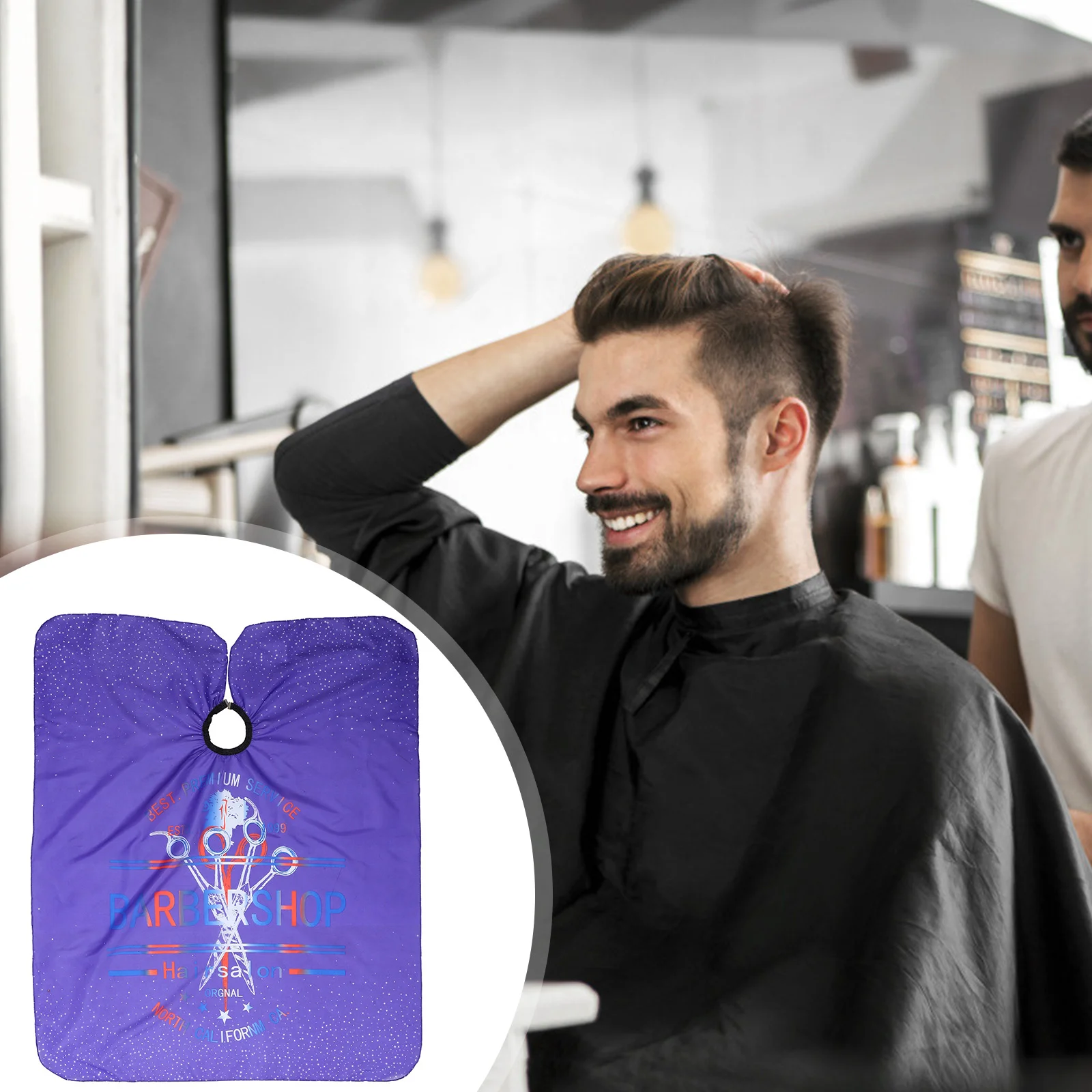 Cape Hair Styling Barber Salon Haircut Shawl Hairdressing Capes Adult Cooking Smock Cut Makeupsnap Girls Professional Jacket
Cape Hair Styling Barber Salon Haircut Shawl Hairdressing Capes Adult Cooking Smock Cut Makeupsnap Girls Professional Jacket