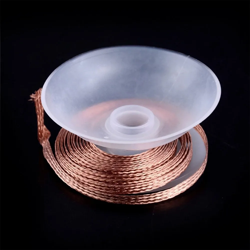 Useful Hot Sale Newest Reliable Desoldering Braid 1.5M Length Braid Desoldering Pure Copper Repair And Desoldering
Useful Hot Sale Newest Reliable Desoldering Braid 1.5M Length Braid Desoldering Pure Copper Repair And Desoldering