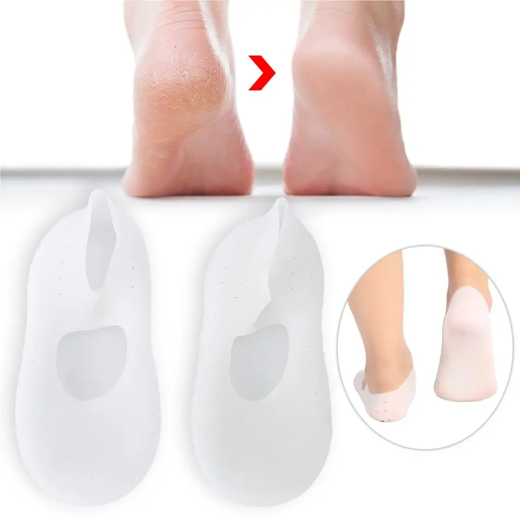 1 Pair Silicone Socks Foot Anti-cracking Protector Foot Care Tool Prevention Socks White L
1 Pair Silicone Socks Foot Anti-cracking Protector Foot Care Tool Prevention Socks White L