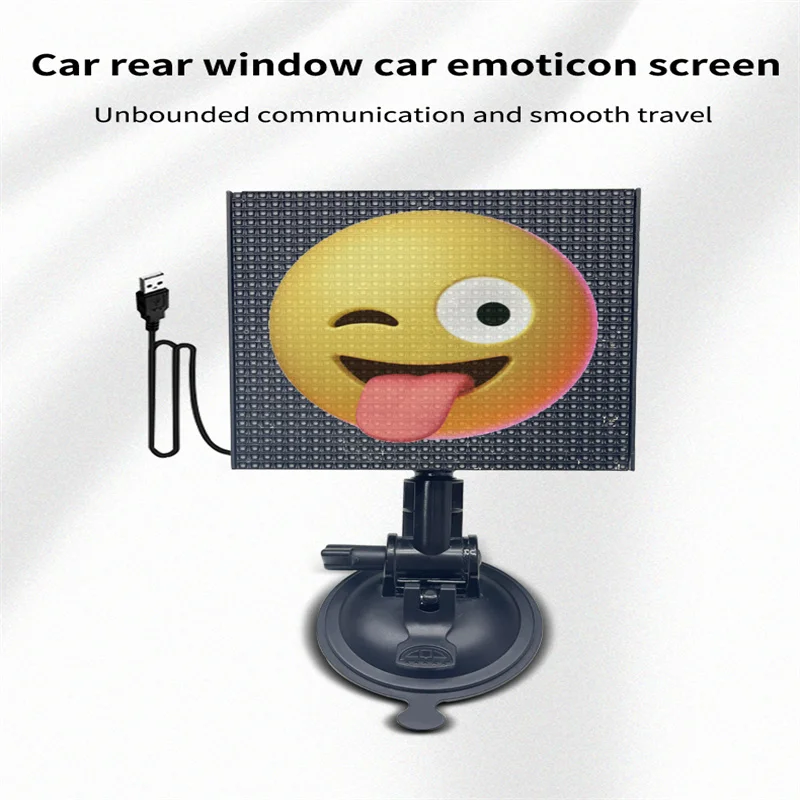Полноцветный Автомобильный светодиодный дисплей, 12 В, 32*32 дюйма, Bluetooth, светодиодный дисплей для выражений, Рабочая панель, программируемый ... 
Полноцветный Автомобильный светодиодный дисплей, 12 В, 32*32 дюйма, Bluetooth, светодиодный дисплей для выражений, Рабочая панель, программируемый ...