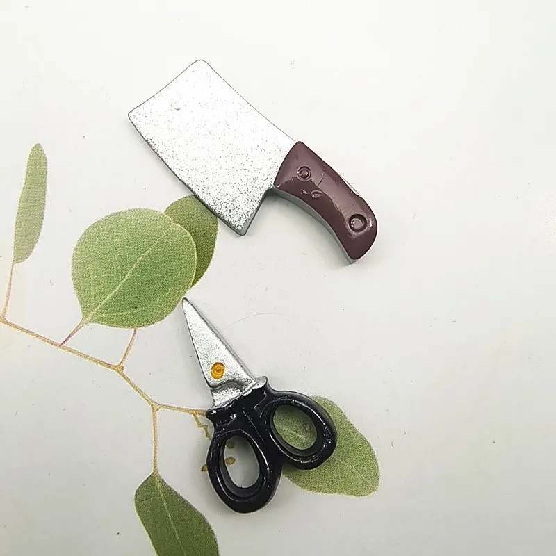 Mini Kawaii Simulation Kitchen Knife Scissors Flatback Resin Cabochon Scrapbooking Dollhouse DIY Accessories Decor
Mini Kawaii Simulation Kitchen Knife Scissors Flatback Resin Cabochon Scrapbooking Dollhouse DIY Accessories Decor