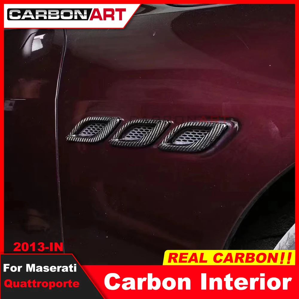 100% real Glossy Carbon fiber side vents Cover Trim Car Accessories For-maserati Levante 2013-IN Carbon fiber side vents
100% real Glossy Carbon fiber side vents Cover Trim Car Accessories For-maserati Levante 2013-IN Carbon fiber side vents