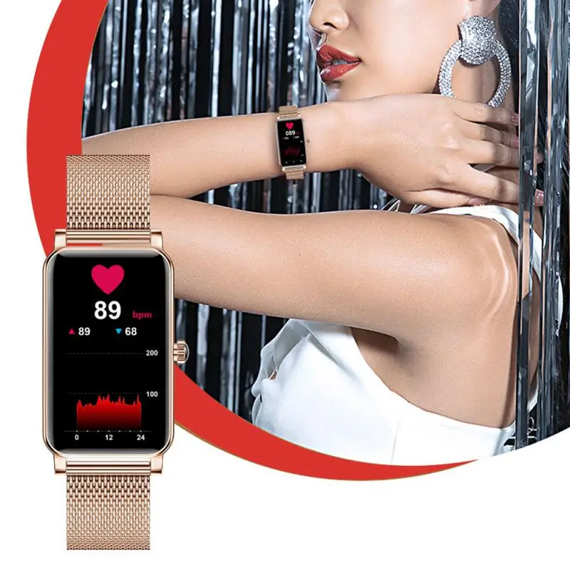 Heart Rate Blood Pressure Monitor Smart Bracelet Waterproof 1.45 Inch Smart Watch 160mah For Android I0S Sport Watch
Heart Rate Blood Pressure Monitor Smart Bracelet Waterproof 1.45 Inch Smart Watch 160mah For Android I0S Sport Watch