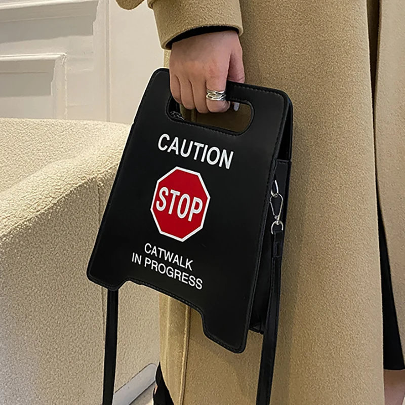HAEX Fashion Warning Sign Bolso Mujer Individuality Harajuku Crossbody Shoulder Bag Aesthetic Women's Hand Bag 2022 Trend
HAEX Fashion Warning Sign Bolso Mujer Individuality Harajuku Crossbody Shoulder Bag Aesthetic Women's Hand Bag 2022 Trend